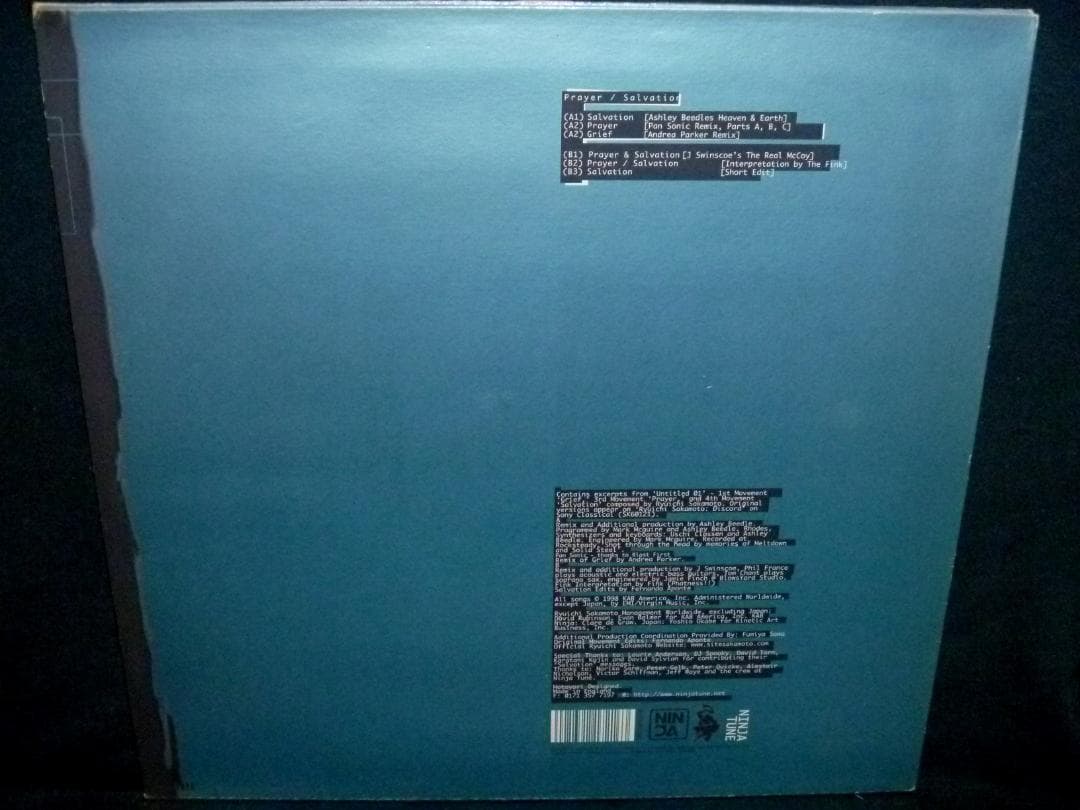 未使用 Ryuichi Sakamoto- Prayer / Salvation