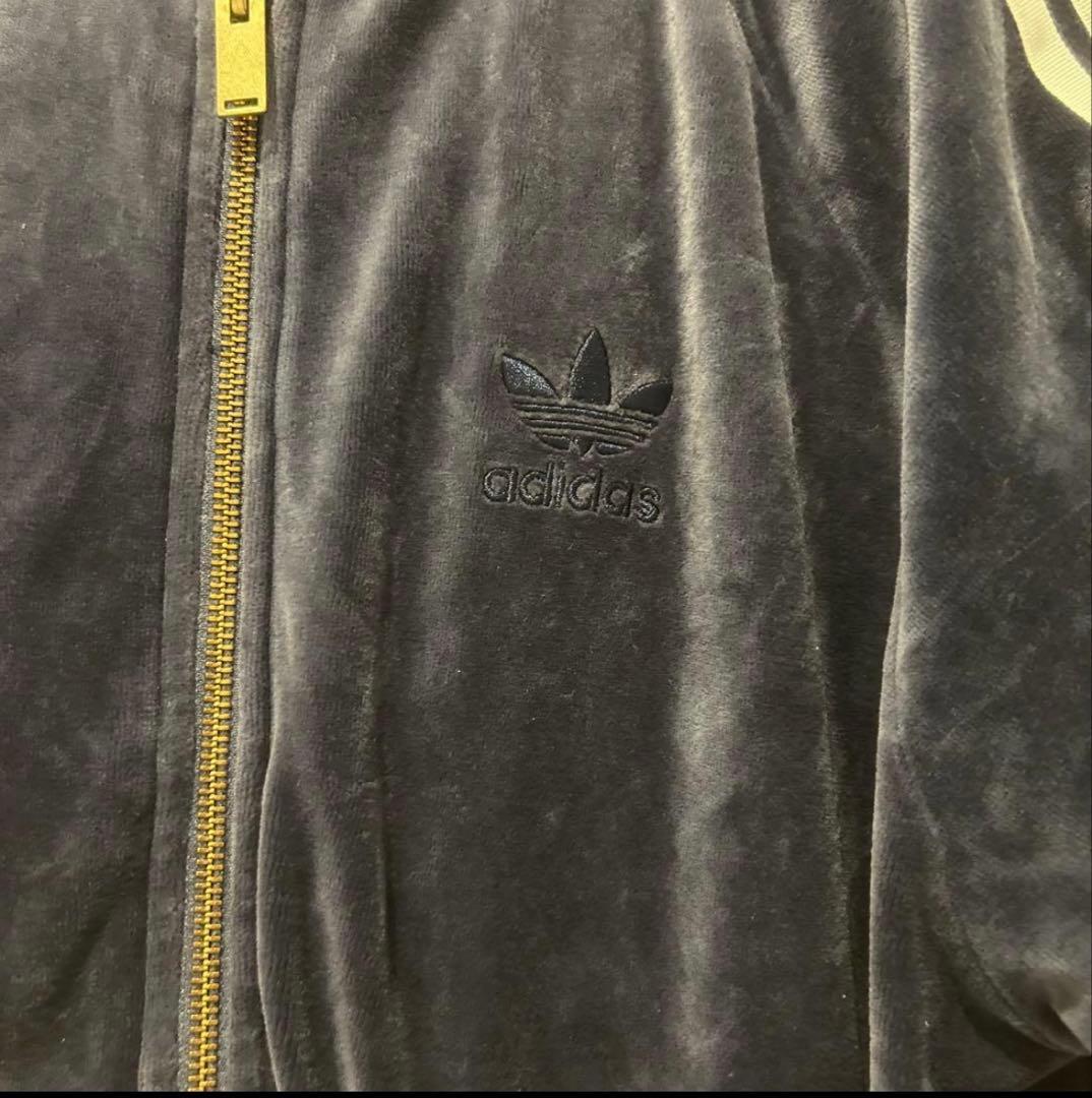 Adidas トラックジャケット ベロア