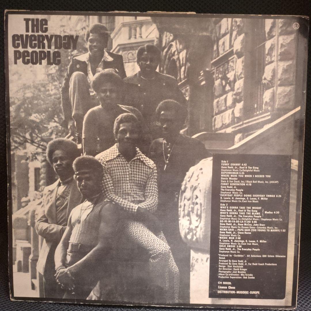 THE EVERYDAY PEOPLE LP レコード