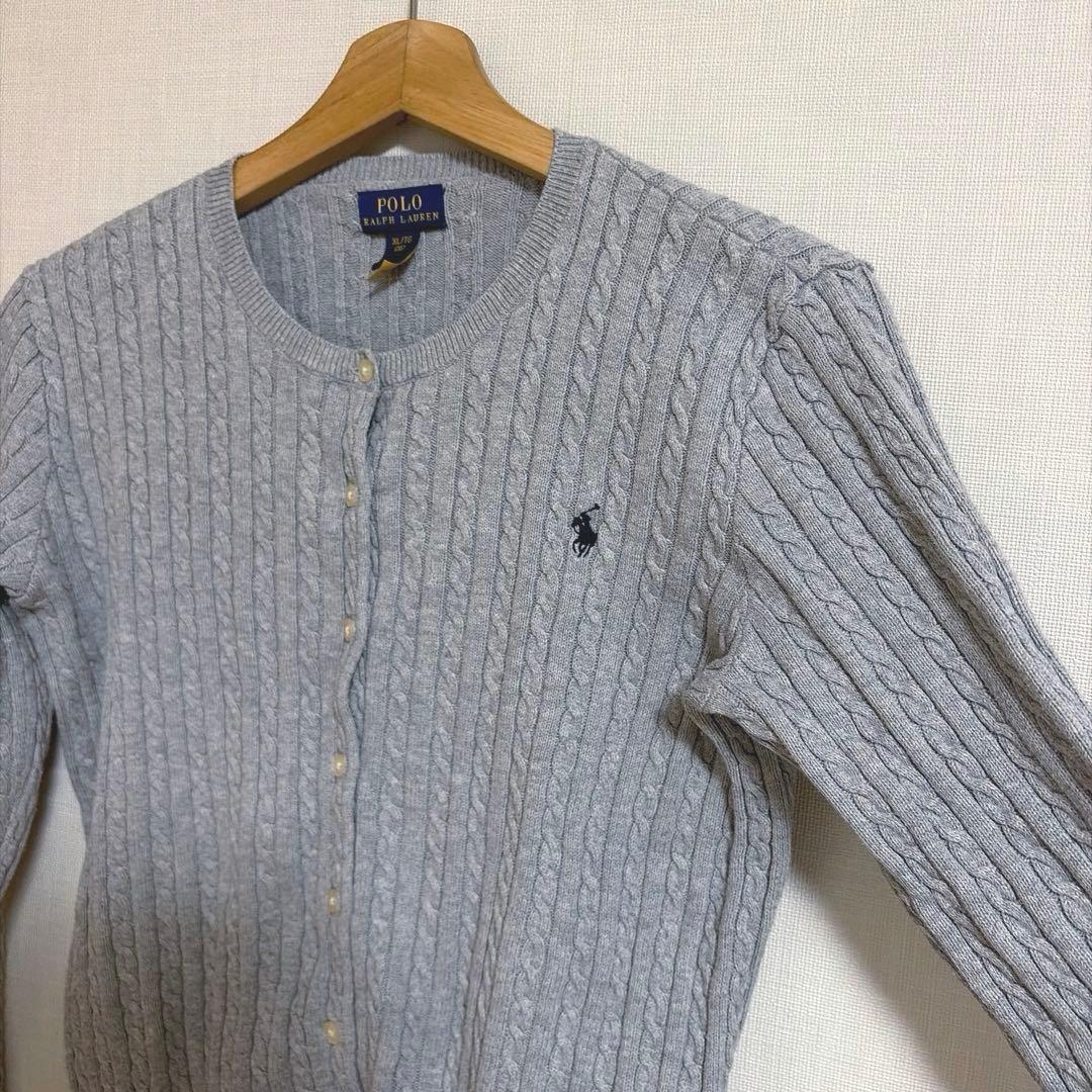 POLO RALPH LAUREN ポロ　ケーブルニット　カーディガン