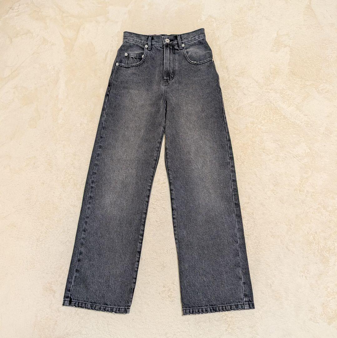 Venica Standard straight denim ブラック サイズ0