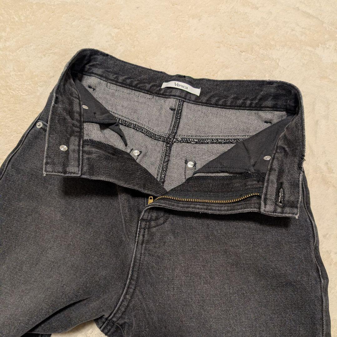 Venica Standard straight denim ブラック サイズ0