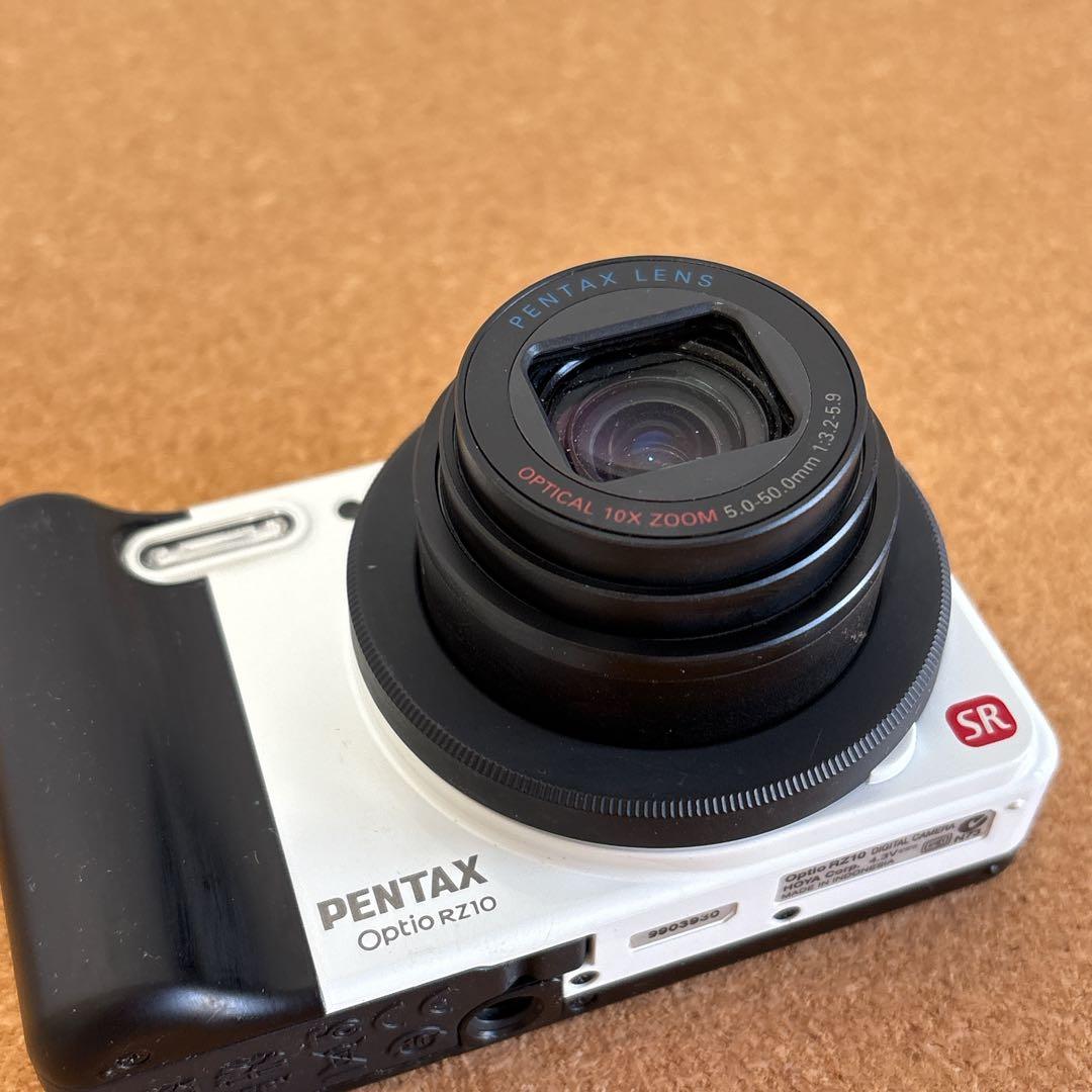 【可愛いすぎるコンデジ】PENTAX optio RZ10 ホワイト