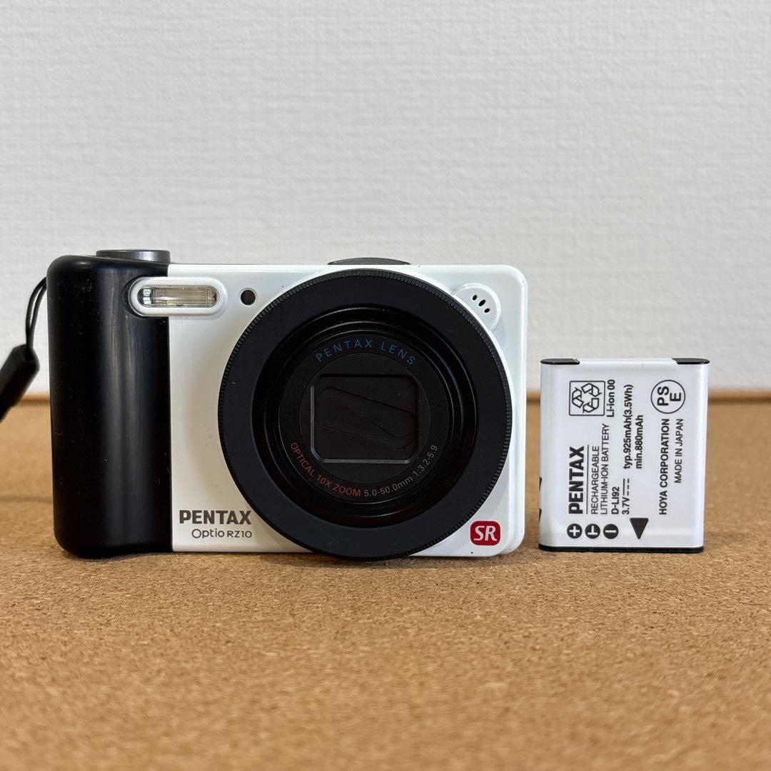 【可愛いすぎるコンデジ】PENTAX optio RZ10 ホワイト