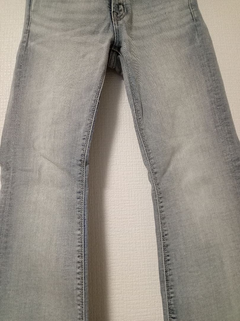 GYDA NEWハイウエストBACKクロスフレアパンツ