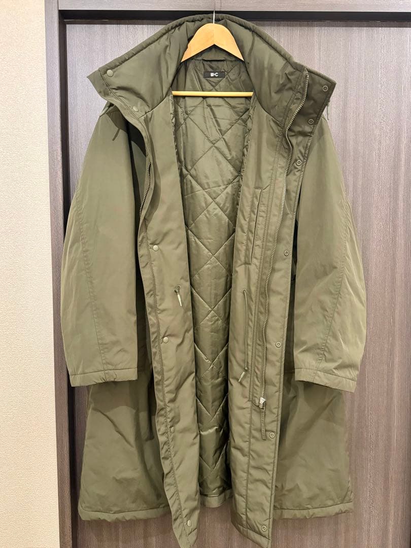 UNIQLO Cフーテッドコート 美品 Lサイズ