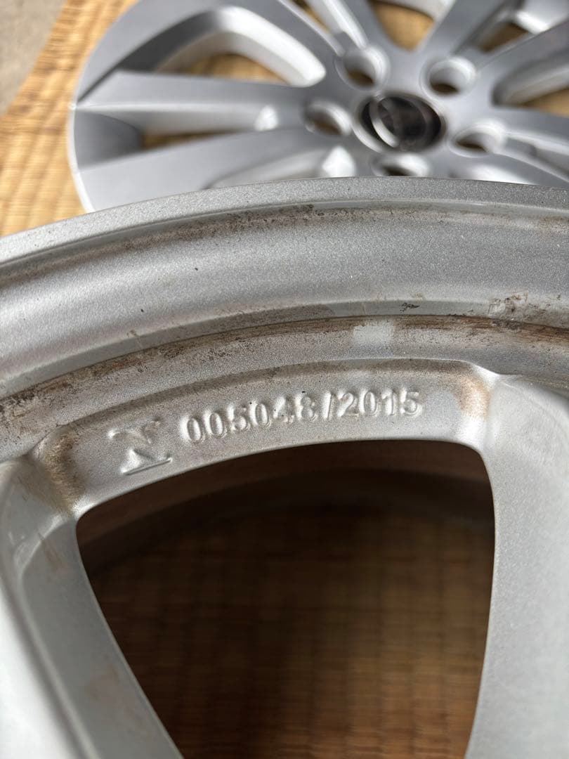 トヨタ 15インチ シルバー アルミホイール 2個セット