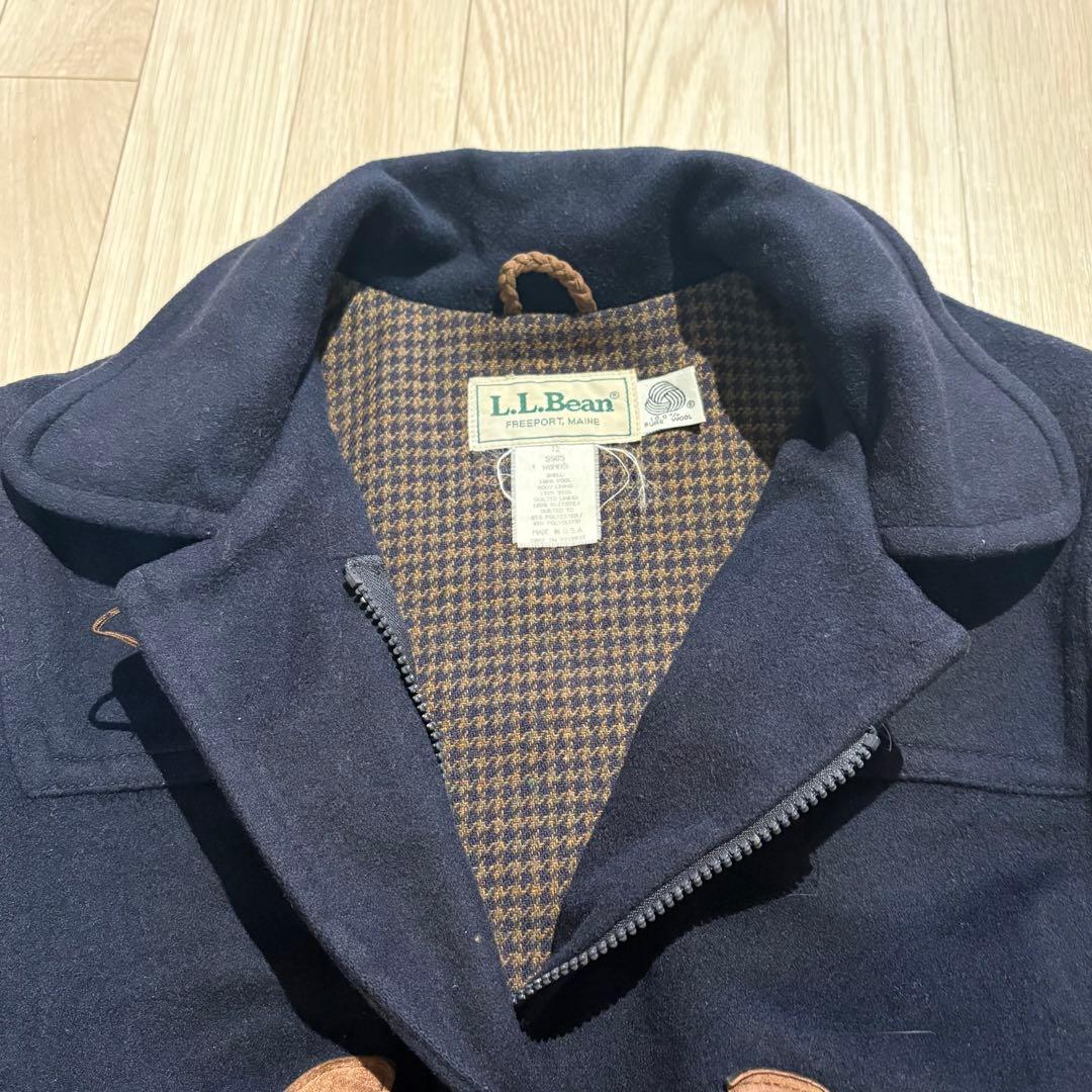 USA製 70s 80s L.L.Bean ネイビー ダッフルコート