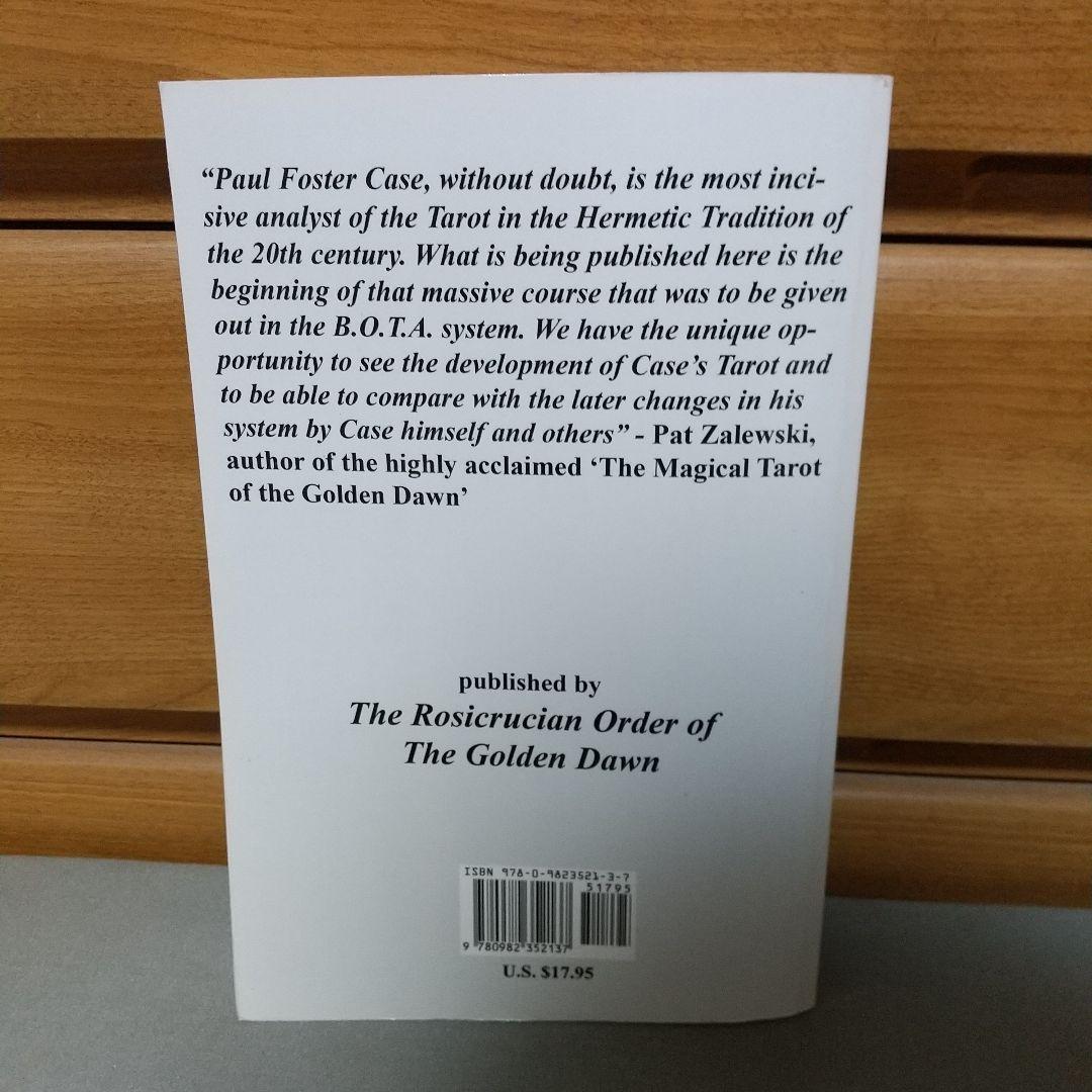 洋書 Wisdom of Tarot - The Golden Dawn Tarot