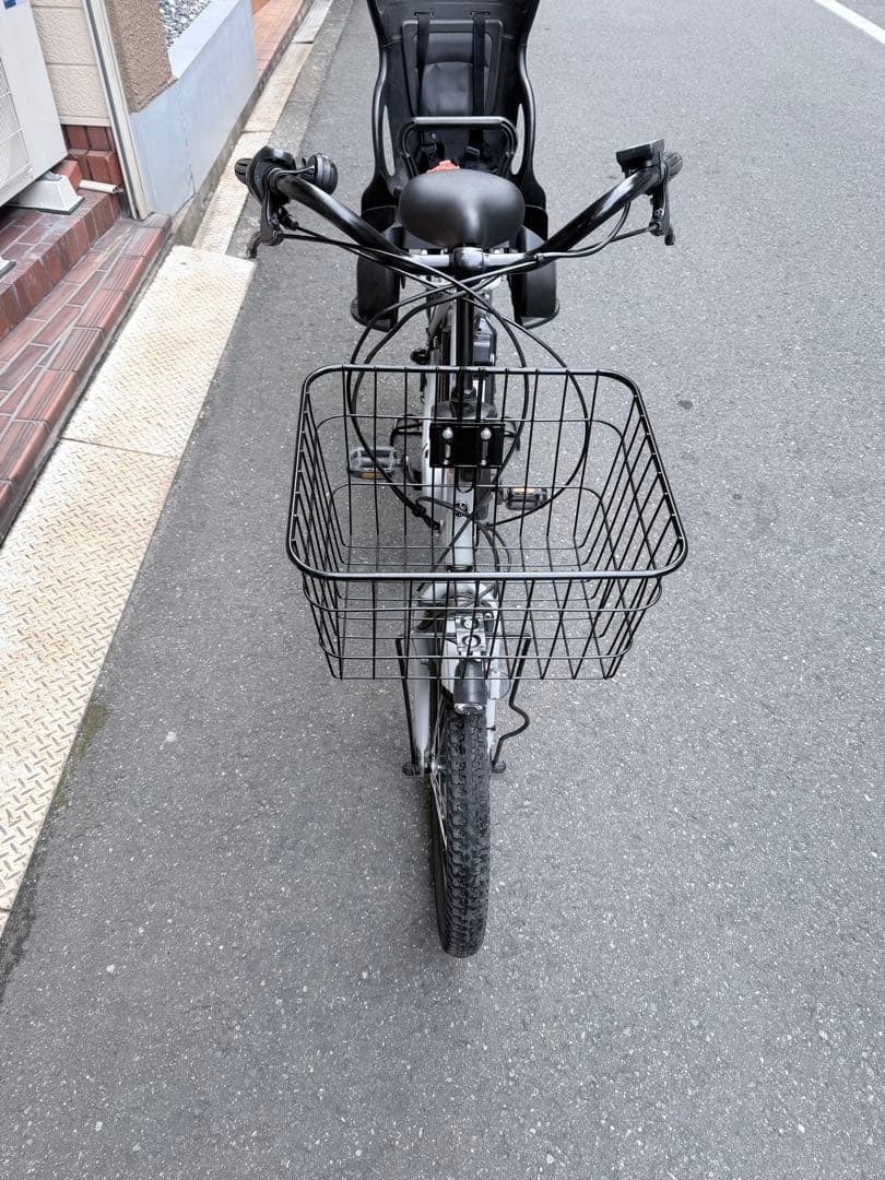 大阪府　子供乗せ　パナソニック　電動アシスト自転車 チャイルドシート付き