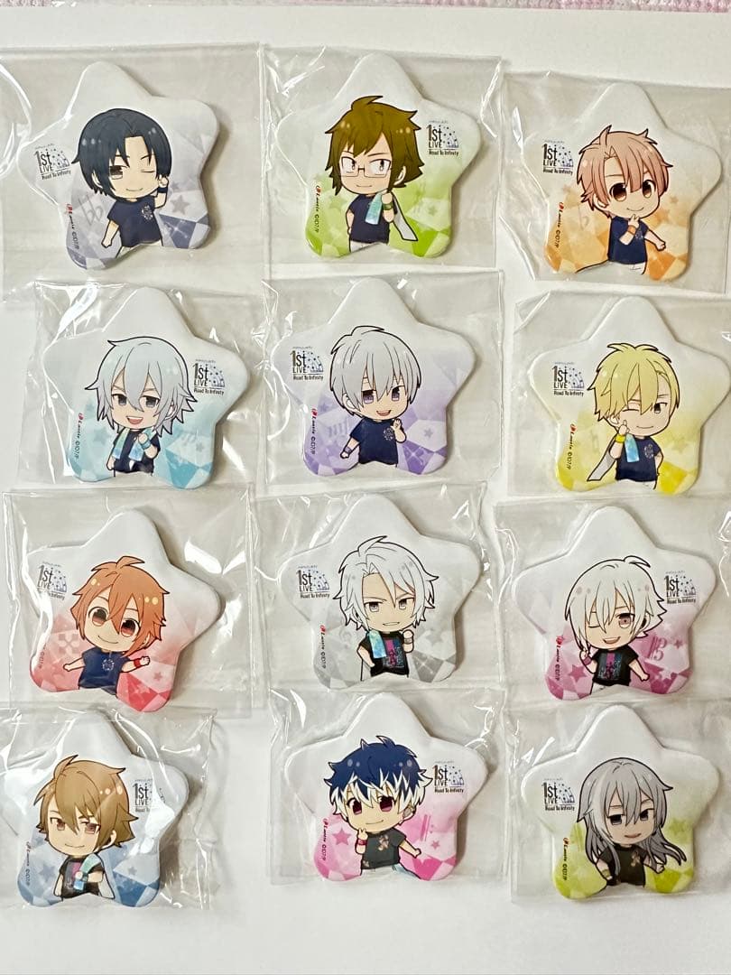 特典缶バッジ12個付き　アイナナ 1st Live Blu-ray Box