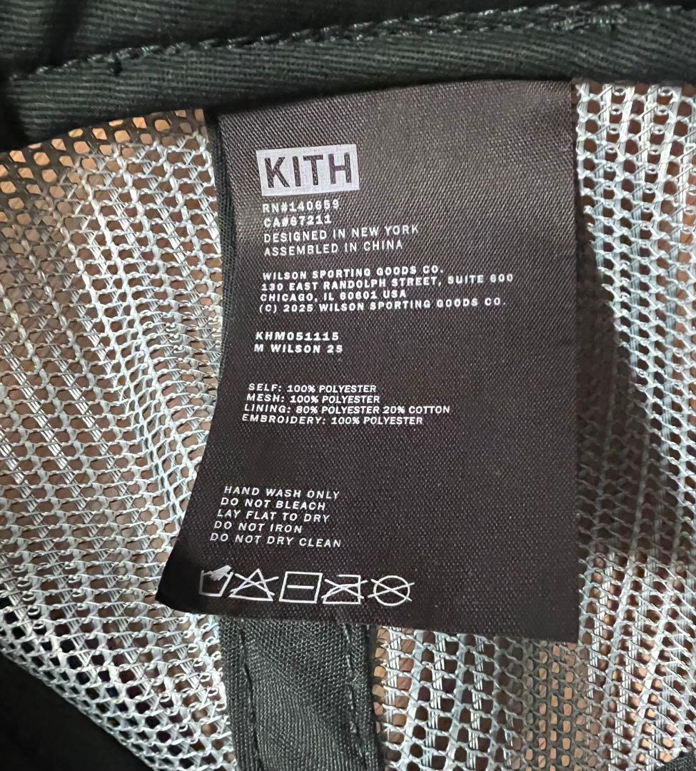 【新品、未使用】Kith × Wilson Trucker Hat
