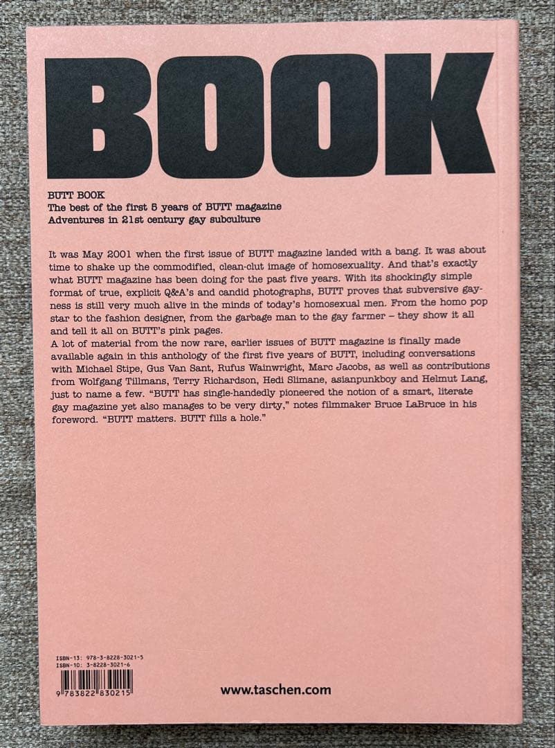 洋書 BUTT BOOK TASCHEN