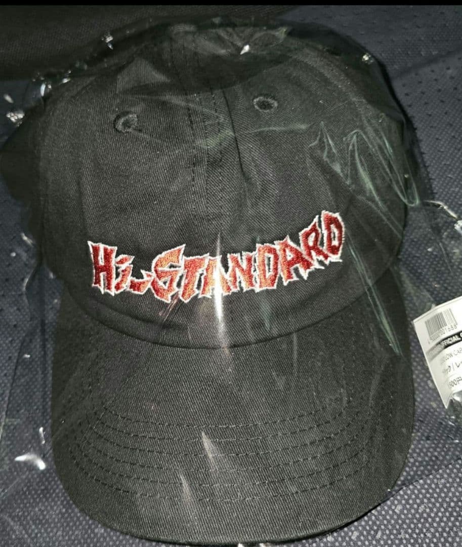 ハイスタ Hi-STANDARD ロゴキャップ 帽子 黒