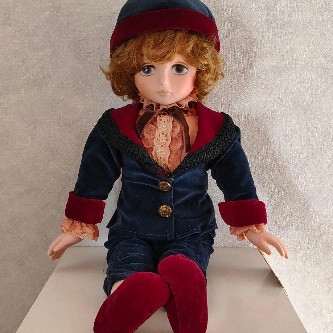 昭和レトロ　アリスティア　男の子お人形