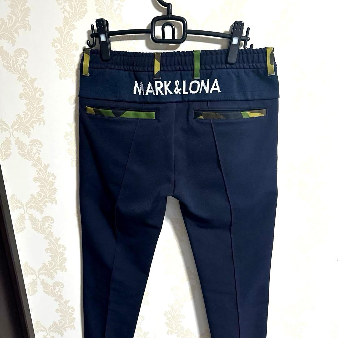MARK&LONA ネイビー パンツ