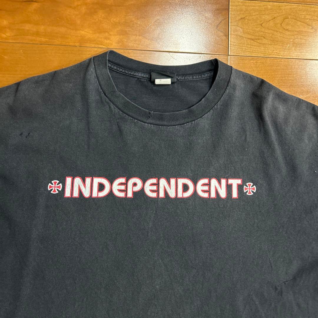 NHSタグINDEPENDENT Tシャツ 2XLインデペンデントアイアンクロス