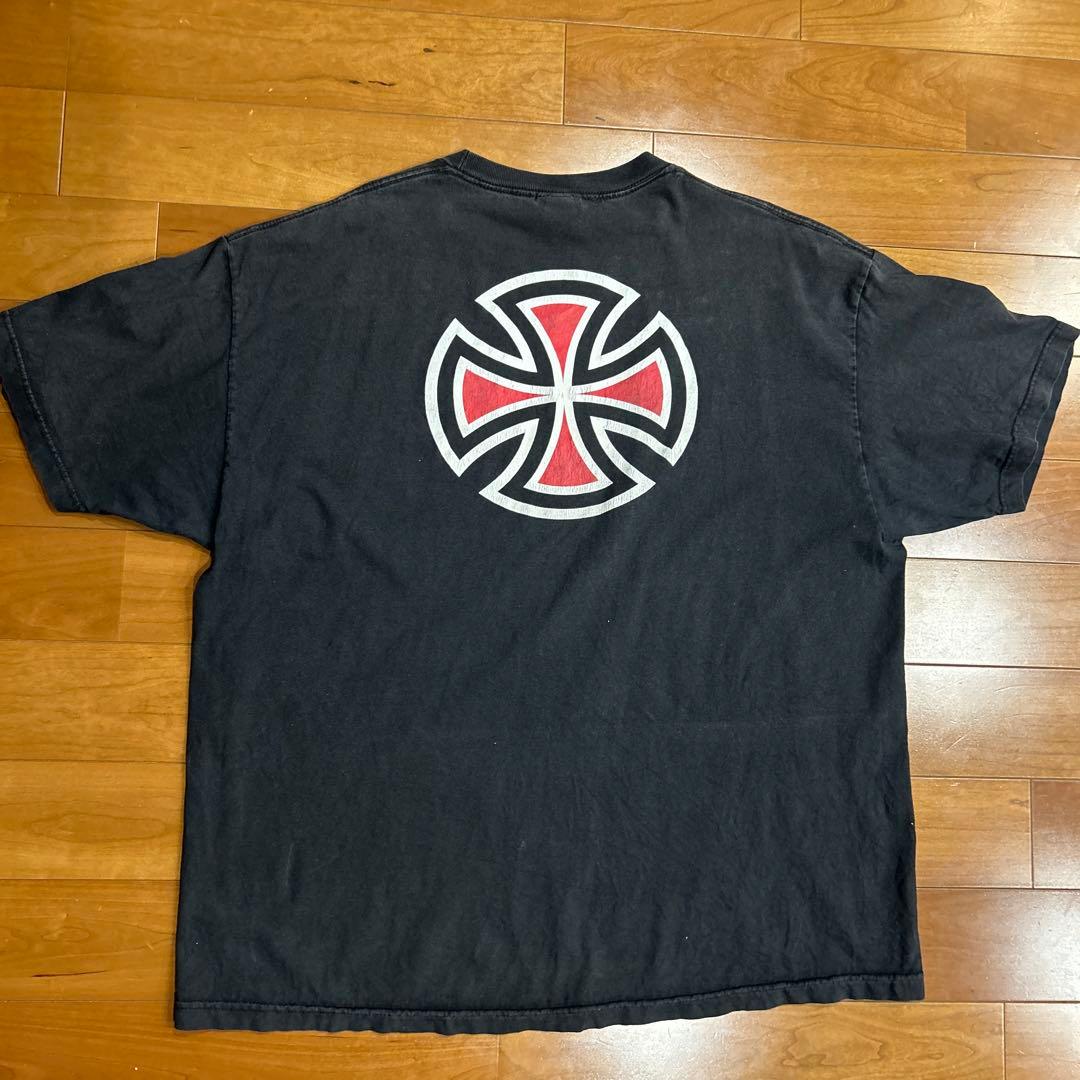 NHSタグINDEPENDENT Tシャツ 2XLインデペンデントアイアンクロス