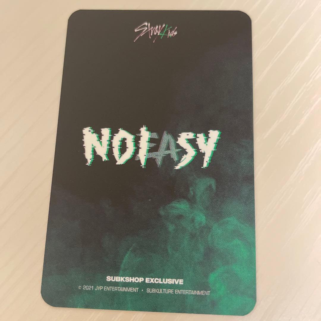 stray kids スキズ noeasy subk チャンビン トレカ