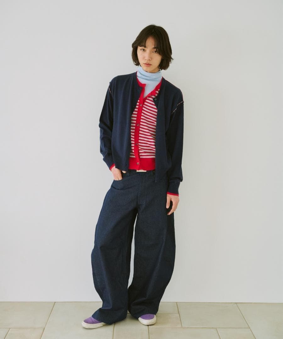 新品 common gull products. 2つで1つのカーディガン、芽心