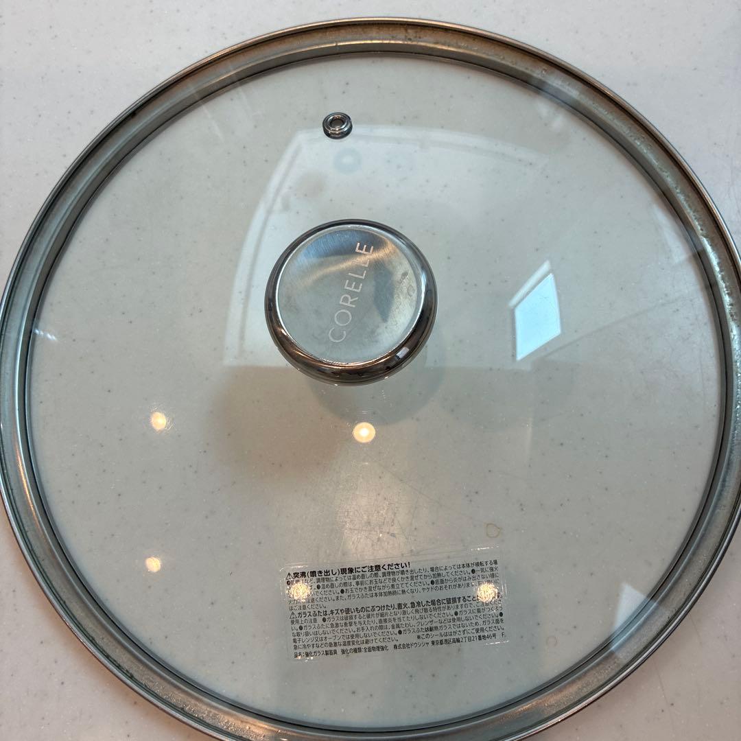 CORELLE こびりつきにくい次世代フライパン　　26cm+蓋セット