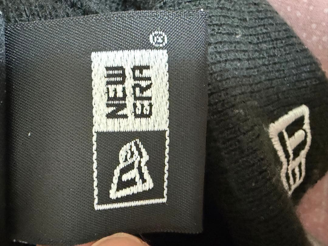 Supreme ×ニューエラ ニット帽 黒