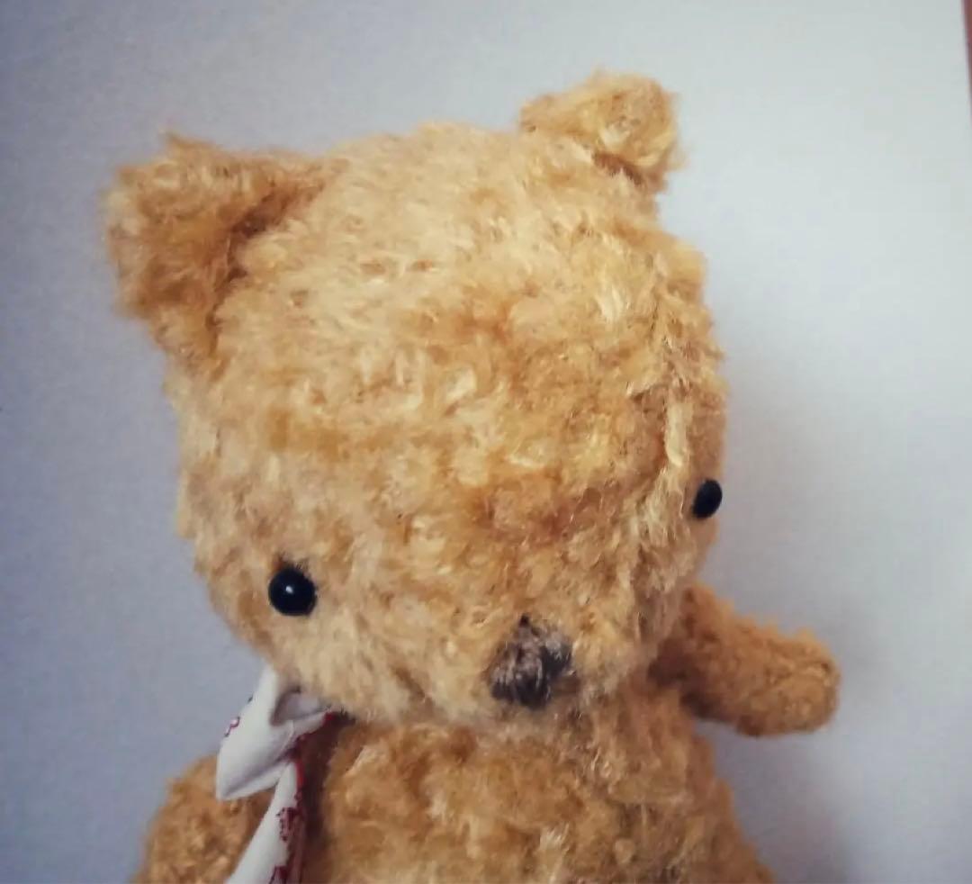 ハンドメイド　テディベア　チーちゃん