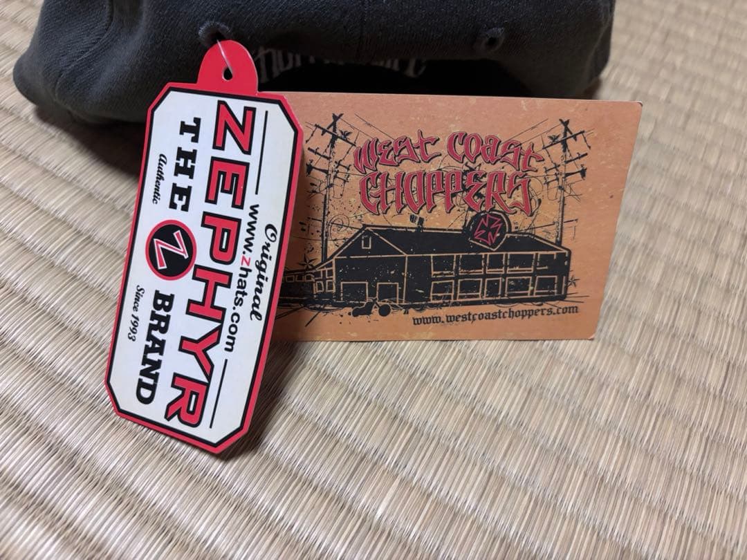 west coast choppers キャップ　未使用　ZEPHYR