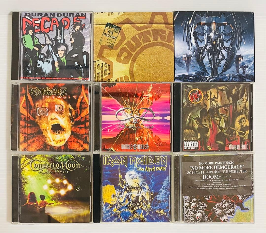 【CD78枚セット(おまけ付)】メタル•ハード系/未開封含/掘出物