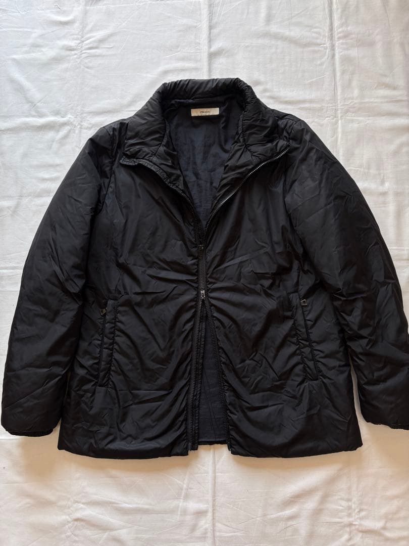 ジャケット・アウター 00s prada double zip padded blouson (48)