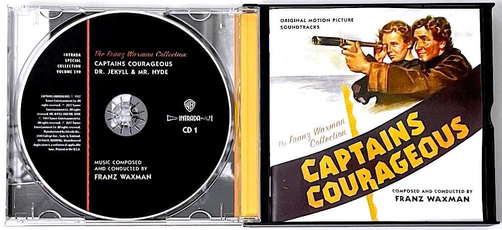 廃盤 4CD FRANZ WAXMAN COLLECTION サウンドトラック集
