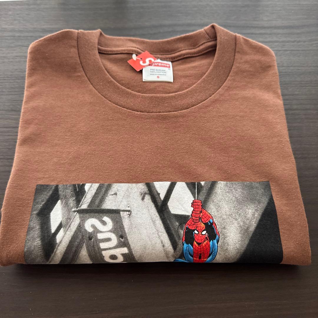 最安値　Supreme® / Spider-Man Tee ブラウン Sサイズ