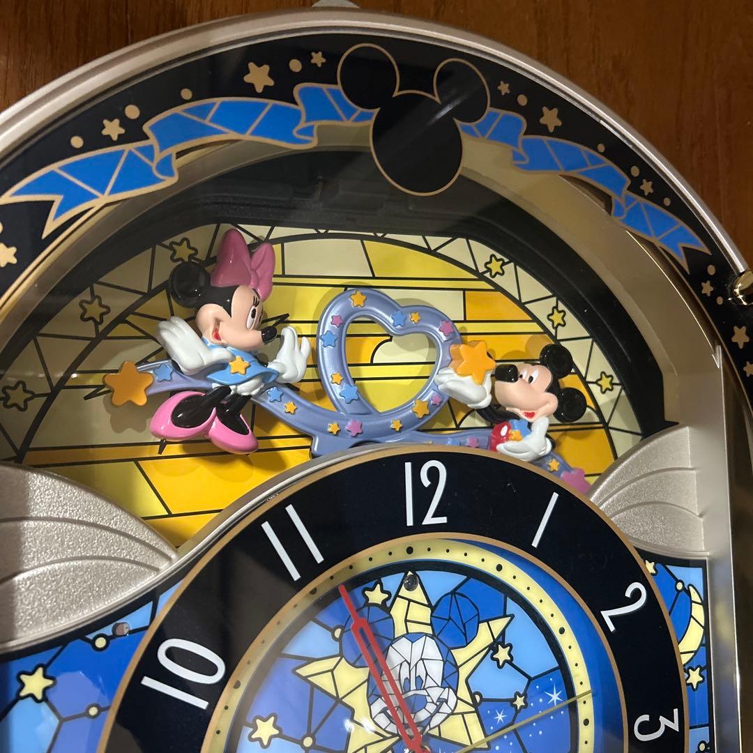 Disney ミッキー ミニー 掛時計