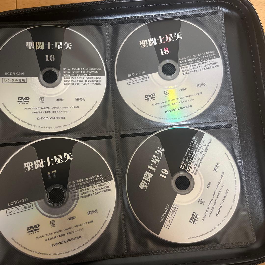 DVD 聖闘士星矢　全19巻　全巻セット レンタル落ち