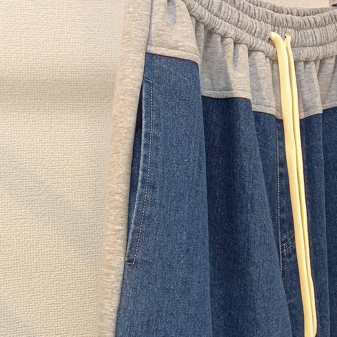 新品タグ付 クチューム シニカル デニム パンツ M〜Lサイズ Mal.