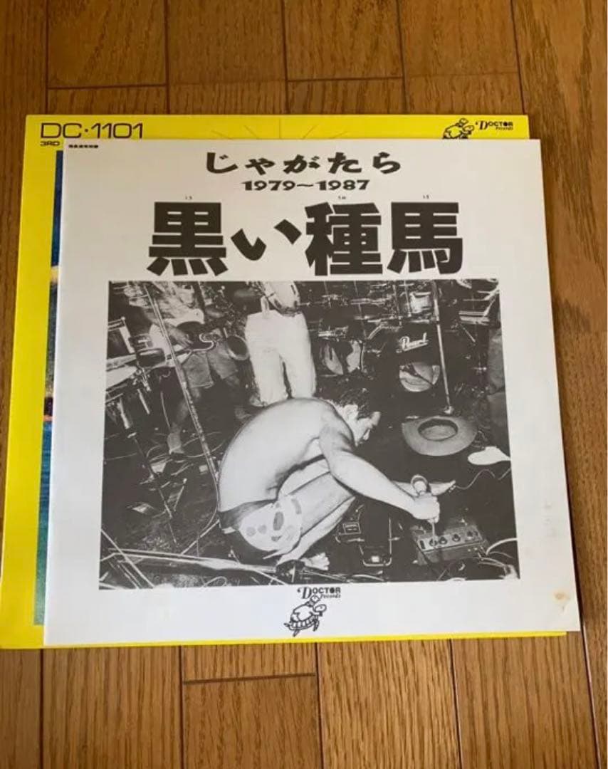 南蛮渡来　暗黒大陸　じゃがたら　江戸アケミ　レコード