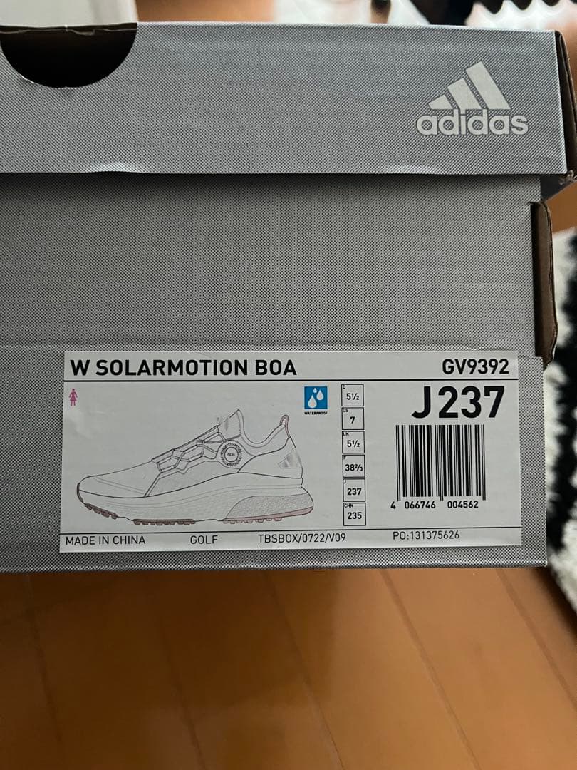 adidas Boost ゴルフシューズ ホワイト　23.5cm