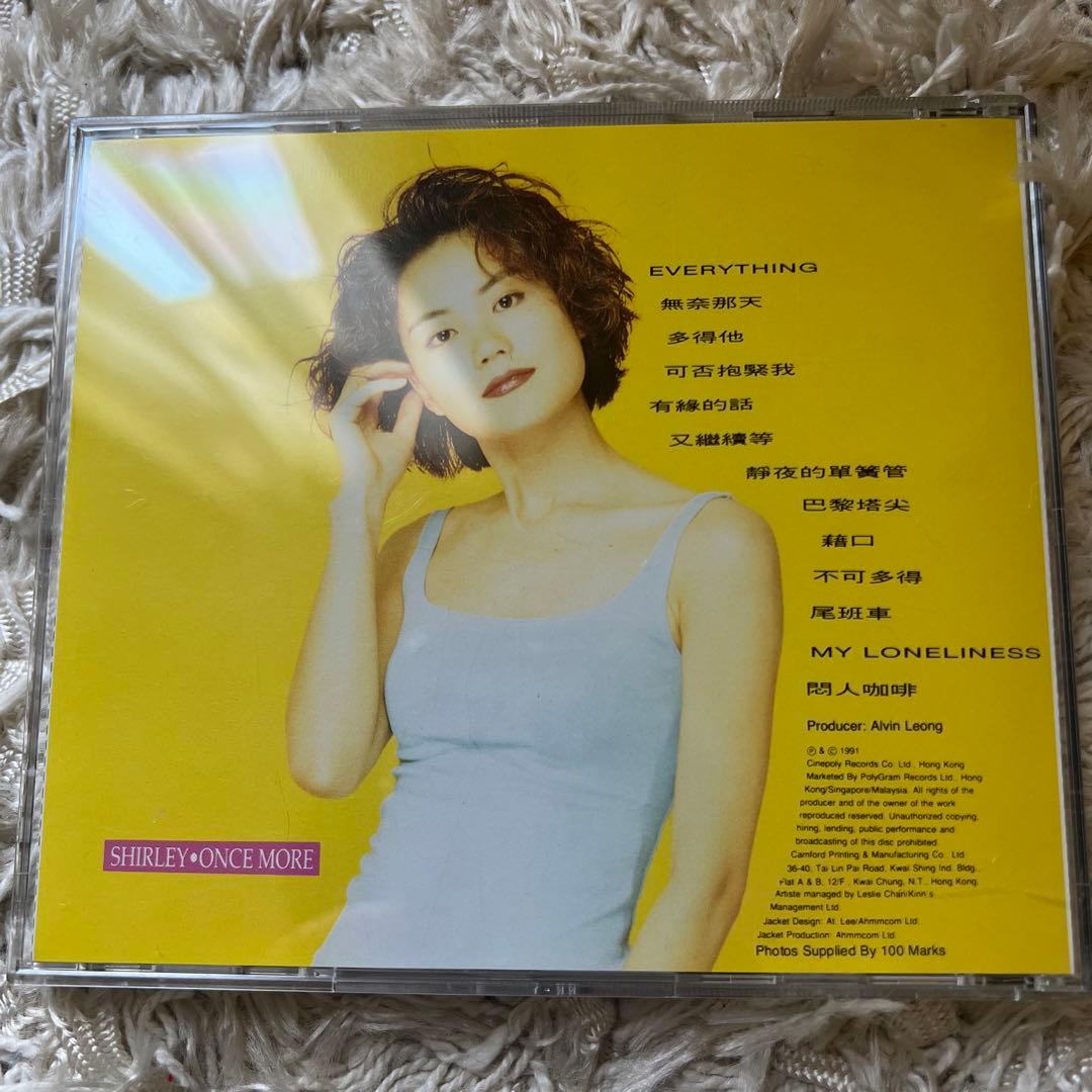 香港盤　フェイ・ウォン 王菲 王靖文 SHIRLEY ONCE MORE