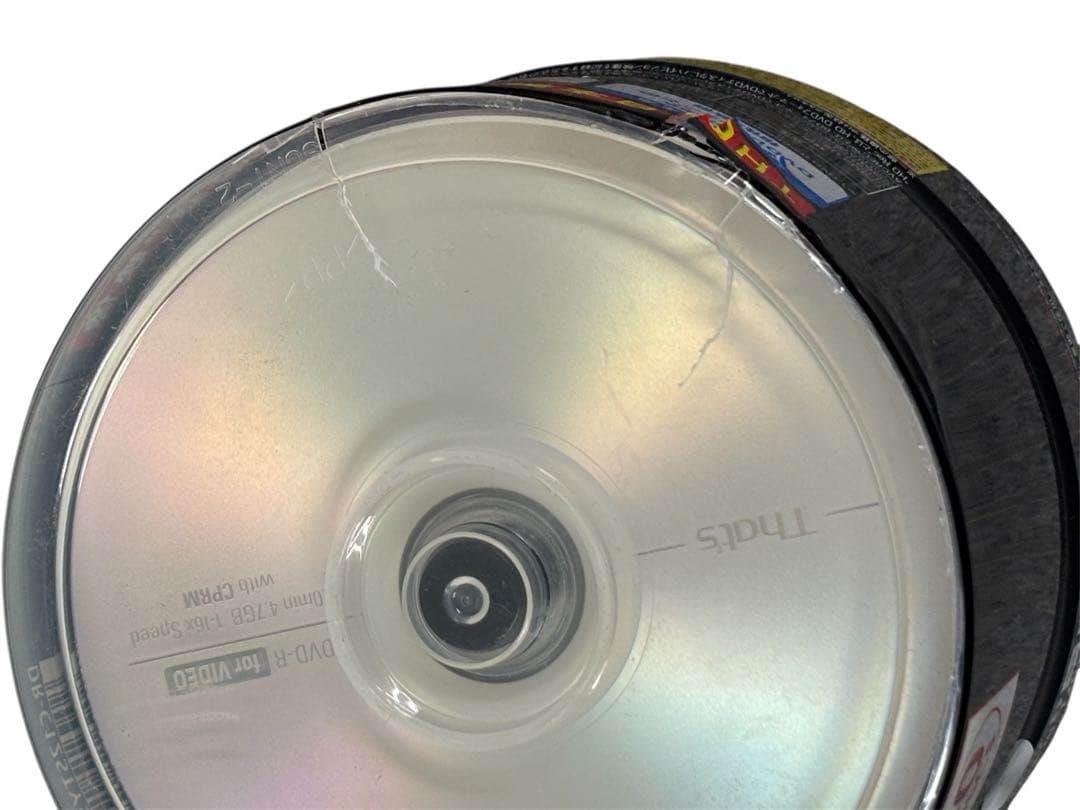 【未使用品】That's DVD-R 50枚✕5 まとめ売り 5セット日本製