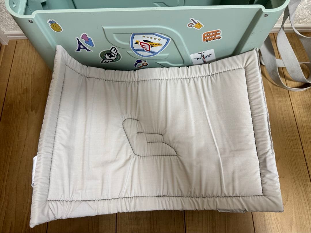 STOKKE ​JETKIDS BEDBOX +バッグ + ウールブランケット