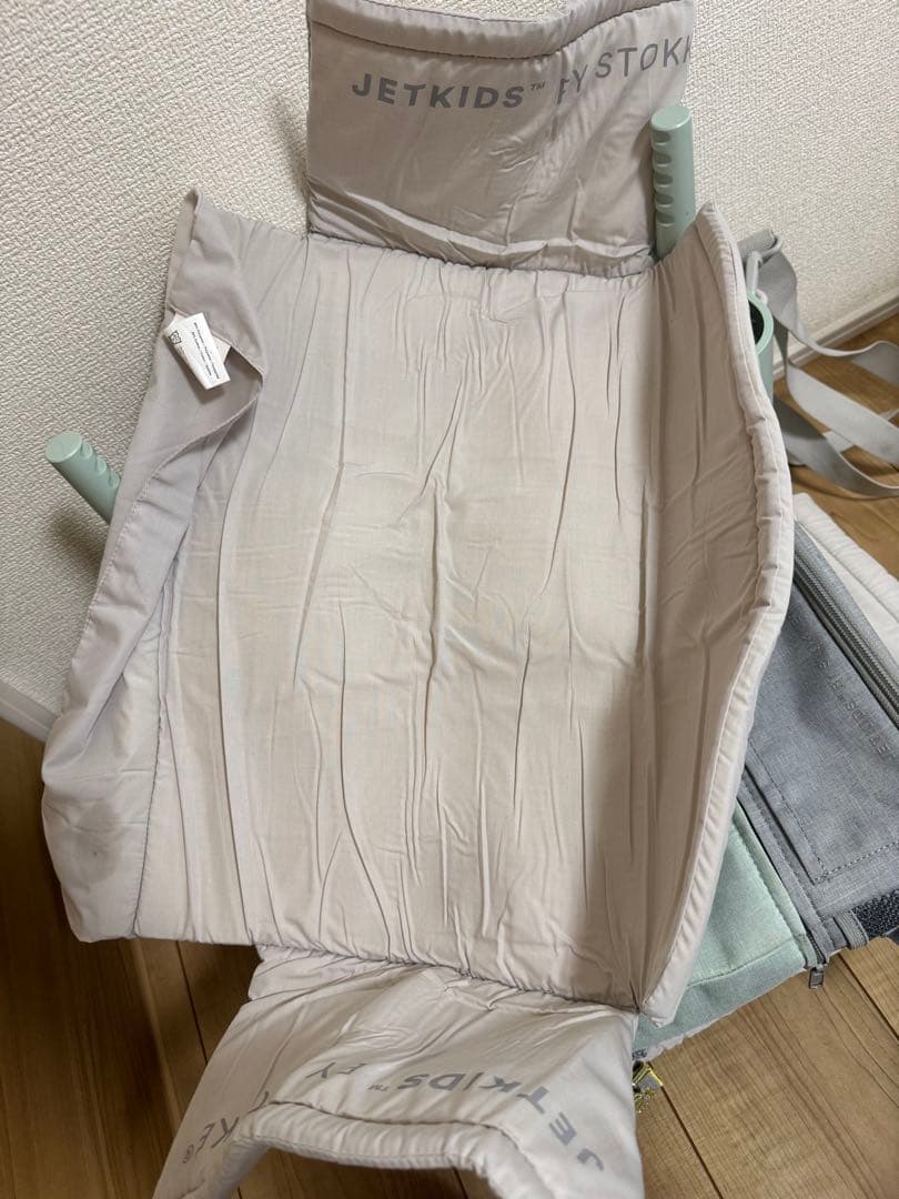 STOKKE ​JETKIDS BEDBOX +バッグ + ウールブランケット