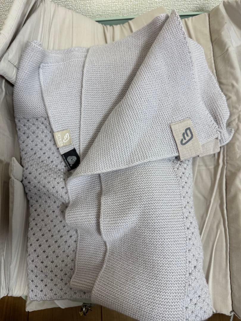STOKKE ​JETKIDS BEDBOX +バッグ + ウールブランケット