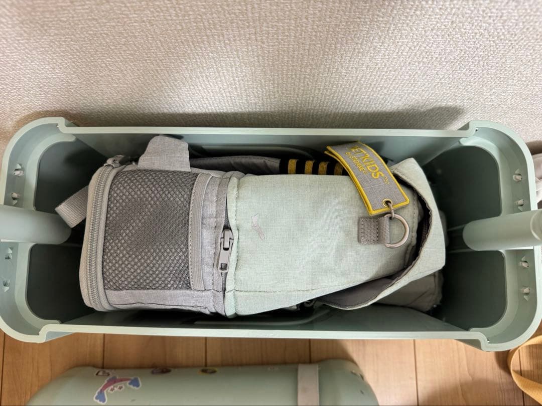 STOKKE ​JETKIDS BEDBOX +バッグ + ウールブランケット