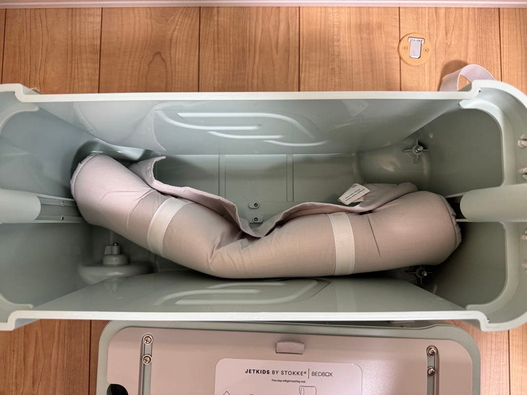 STOKKE ​JETKIDS BEDBOX +バッグ + ウールブランケット