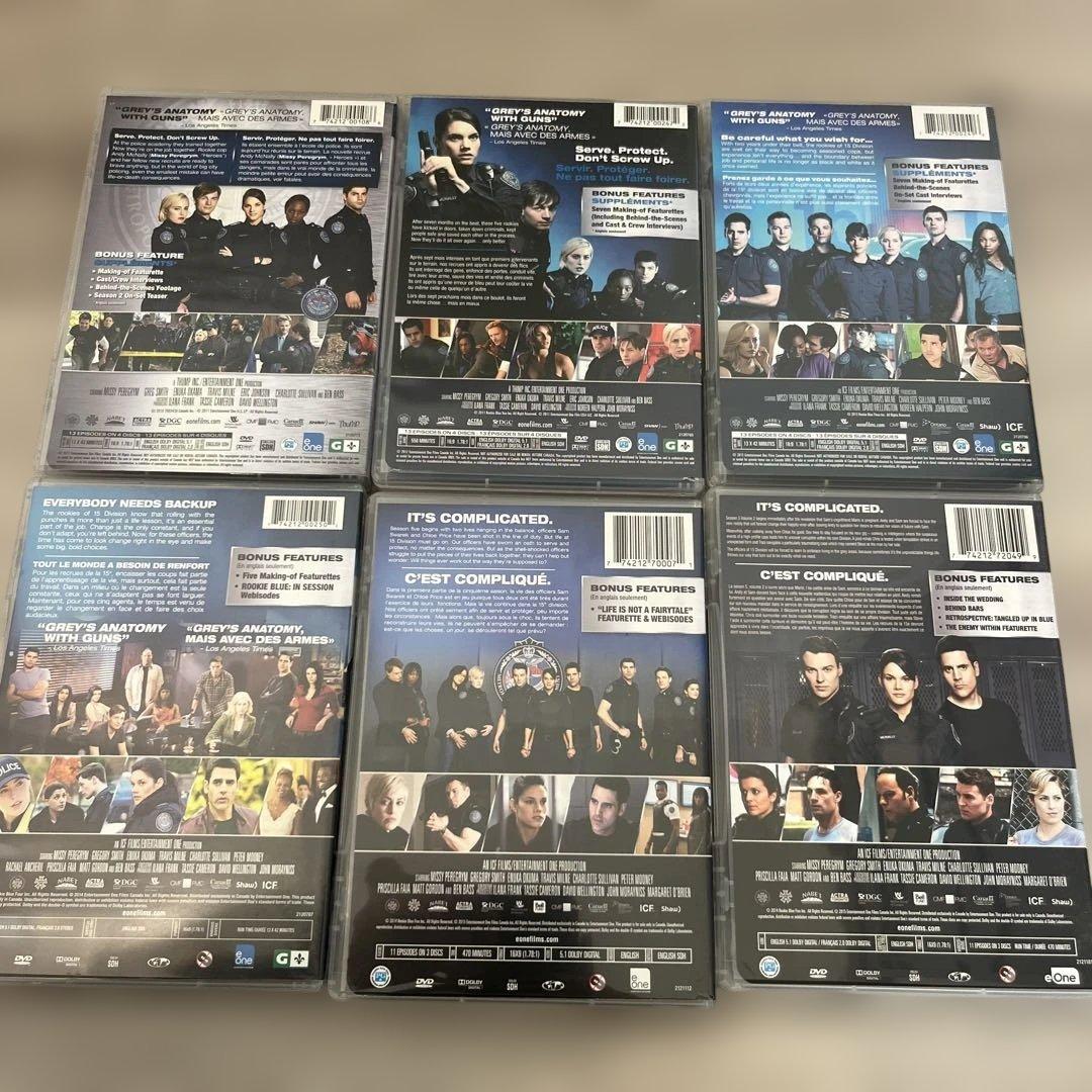 Rookie Blue DVD 全5シーズンセット 全巻
