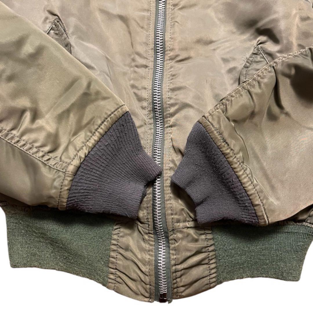 破格 USA製 80s Alpha ma-1 flight jacket