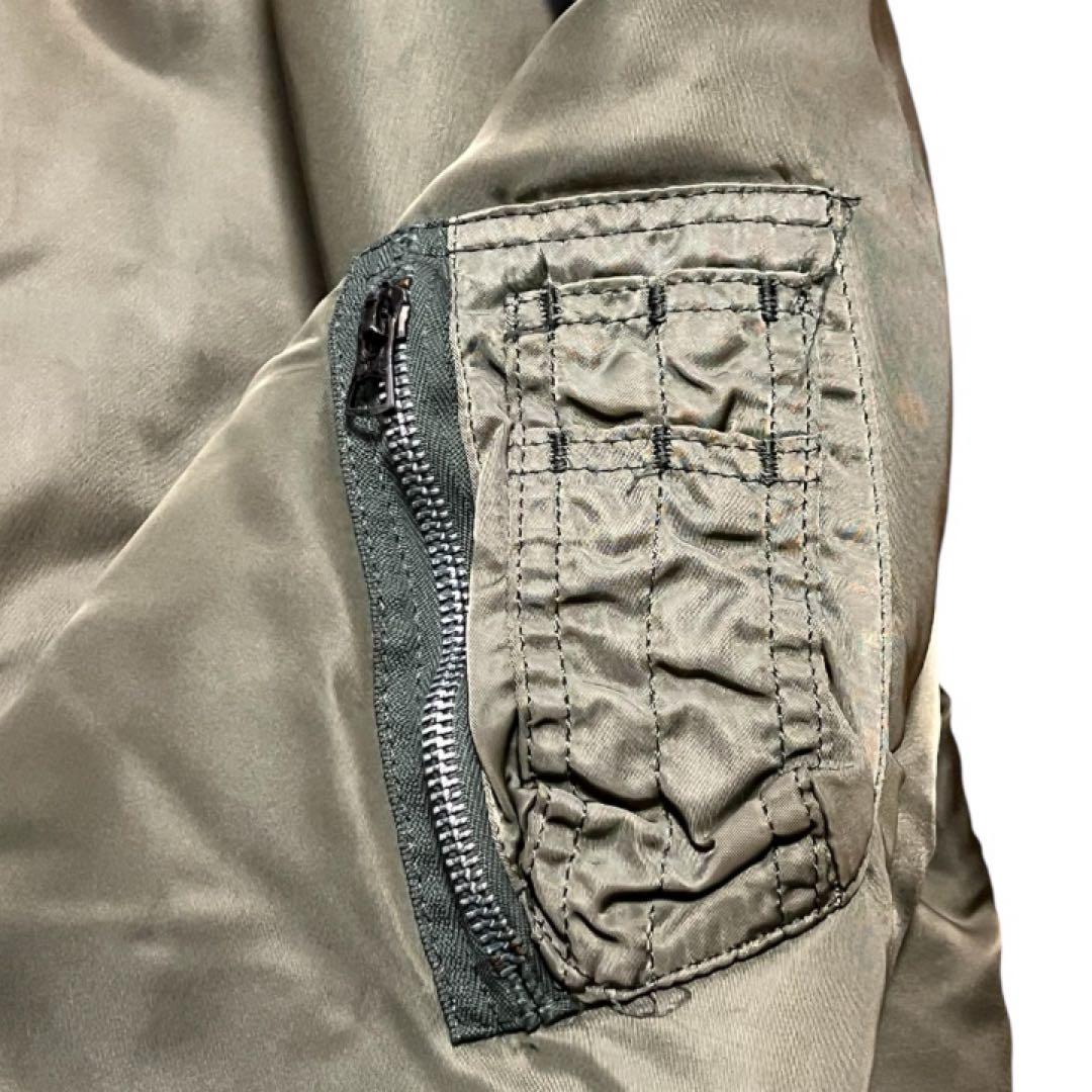破格 USA製 80s Alpha ma-1 flight jacket