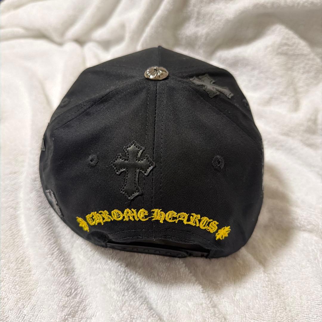 CHROME HEARTS 黒 ベースボールキャップ
