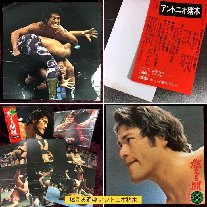 LP5枚セット 新日本プロレス アントニオ猪木 長州力 ホーガン タイガーマスク