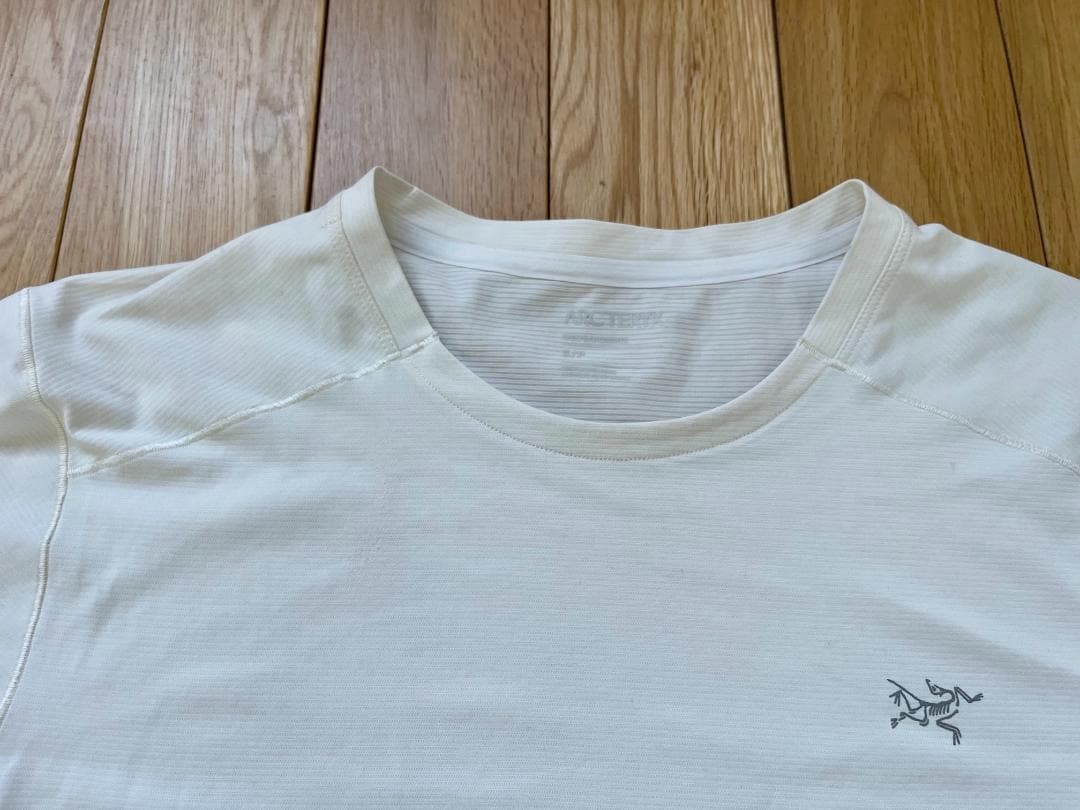 アークテリクス Cormac Crew S/S メンズ Sサイズ ホワイト系